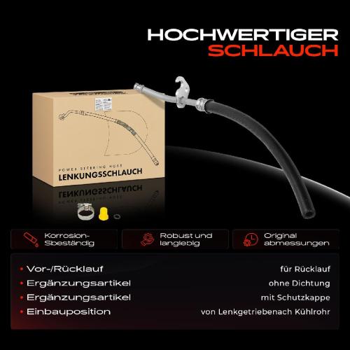 1x Ausgleichsbehälter Schlauch für Mercedes GL-Klasse X164 M-Klasse W164 3.0L-5.5L Bild 1x Ausgleichsbehälter Schlauch für Mercedes GL-Klasse X164 M-Klasse W164 3.0L-5.5L