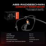 1x ABS Sensor Vorderachse rechts für Honda CR-V II RD 2.0L 2.2L 2001-2007