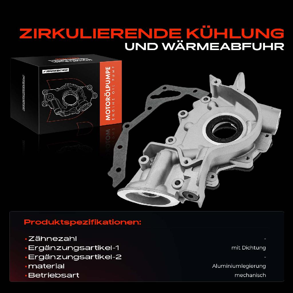 1x Ölpumpe für Ford Escort V AAL ABL VI ANL Fiesta III GFJ Orion III GAL