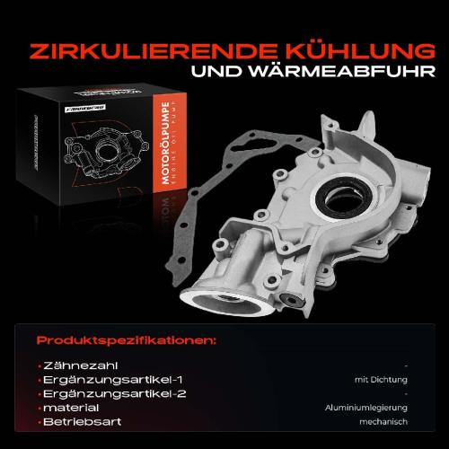 Frankberg 1x Ölpumpe für Ford Escort V AAL ABL VI ANL Fiesta III GFJ Orion III GAL Bild Frankberg 1x Ölpumpe für Ford Escort V AAL ABL VI ANL Fiesta III GFJ Orion III GAL