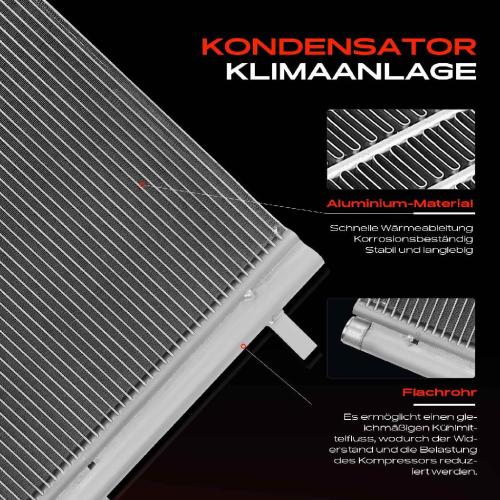 Frankberg 1x Kondensator Klimaanlage für Volvo S60 S80 V40 V70 XC70 Land Rover Bild Frankberg 1x Kondensator Klimaanlage für Volvo S60 S80 V40 V70 XC70 Land Rover