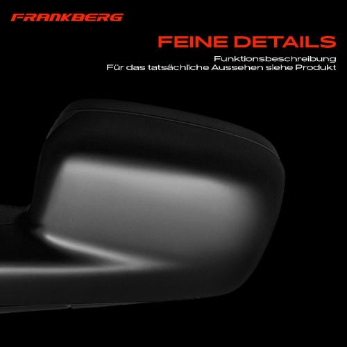 Frankberg 1x Außenspiegel Links für VW Caddy III 2CB 2CJ 2CA 2CH 2KA 2KH2004-2015 Bild Frankberg 1x Außenspiegel Links für VW Caddy III 2CB 2CJ 2CA 2CH 2KA 2KH2004-2015