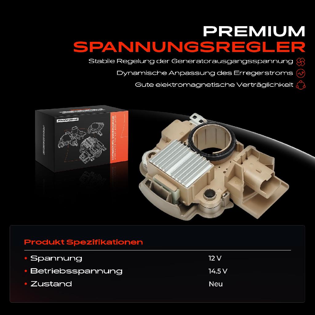 1x Lichtmaschinenregler Generatorregler für Citroën Berlingo C2 Fiat Peugeot 206