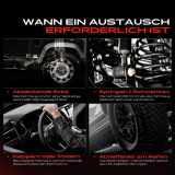 2x Fahrwerksfeder Vorderachse für BMW 3 Gran Turismo F34 3er F30 F80 Touring F31 Bj ab 2011