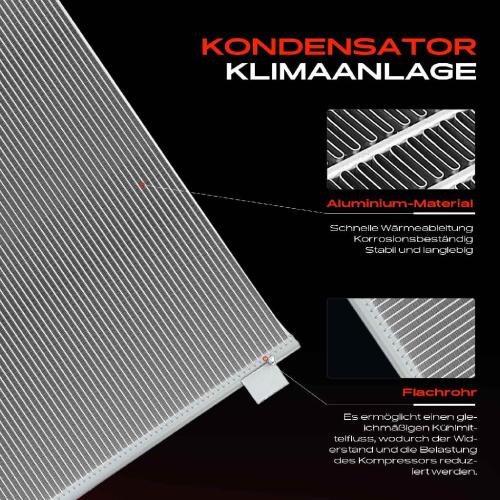 Frankberg 1x Kondensator Klimaanlage für Fiat 500 C 312 1.0L Bj ab 2020 Bild Frankberg 1x Kondensator Klimaanlage für Fiat 500 C 312 1.0L Bj ab 2020