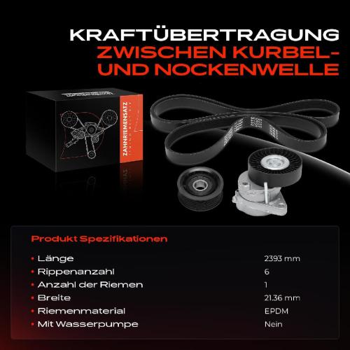 Frankberg 1x Keilrippenriemensatz für Mercedes-Benz W203 W211 S211 A209 C209 Bild Frankberg 1x Keilrippenriemensatz für Mercedes-Benz W203 W211 S211 A209 C209