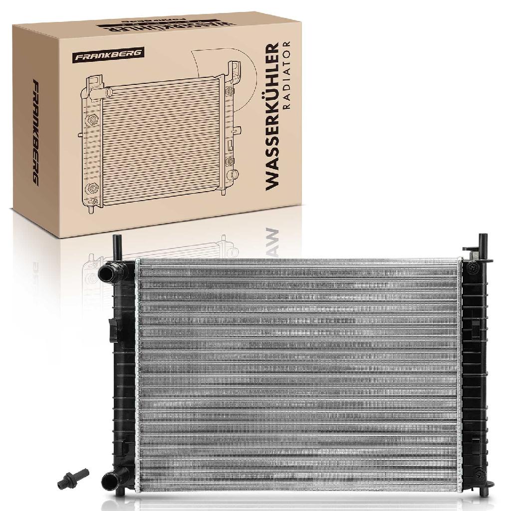 Frankberg 1x Kühler Wasserkühler Motorkühler für Ford Fiesta V Van JD JH Fusion JU Mazda 2