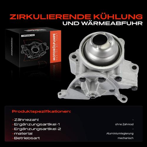 Frankberg 1x Ölpumpe für VW Polo 6C 6R Fox Seat Ibiza III IV Skoda Fabia Roomster Bild Frankberg 1x Ölpumpe für VW Polo 6C 6R Fox Seat Ibiza III IV Skoda Fabia Roomster