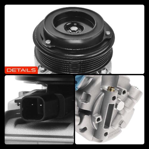 1x Klimakompressor für Ford Mondeo 4 BA7 Galaxy S-Max Volvo S60 S80 V70 XC60 Bild 1x Klimakompressor für Ford Mondeo 4 BA7 Galaxy S-Max Volvo S60 S80 V70 XC60