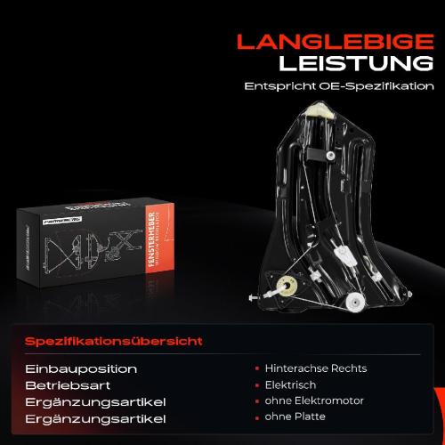 1x Fensterheber Hinten Rechts für MINI R52 Cooper S R57 Cooper Bild 1x Fensterheber Hinten Rechts für MINI R52 Cooper S R57 Cooper