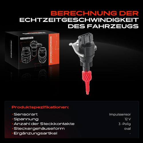 1x Geschwindigkeitssensor für Audi A3 8L1 TT VW Golf II III IV Bora Bild 1x Geschwindigkeitssensor für Audi A3 8L1 TT VW Golf II III IV Bora