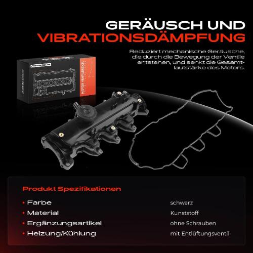 Frankberg 1x Ventildeckel Zylinderkopfhaube für Dacia Dokker Duster Renault Clio Megane III Bild Frankberg 1x Ventildeckel Zylinderkopfhaube für Dacia Dokker Duster Renault Clio Megane III