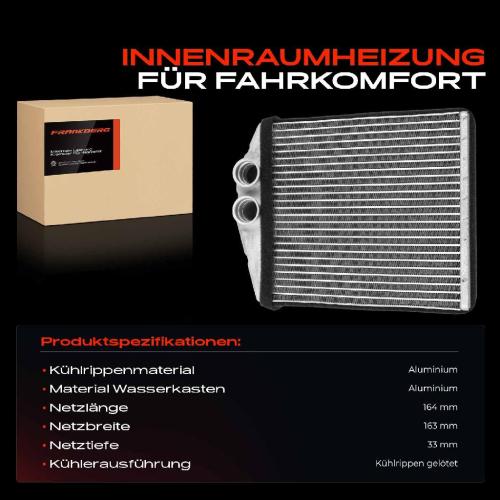 1x Wärmetauscher Innenraumheizung für Opel Combo Corsa C F08 F68 X01 Tigra Twintop Bild 1x Wärmetauscher Innenraumheizung für Opel Combo Corsa C F08 F68 X01 Tigra Twintop
