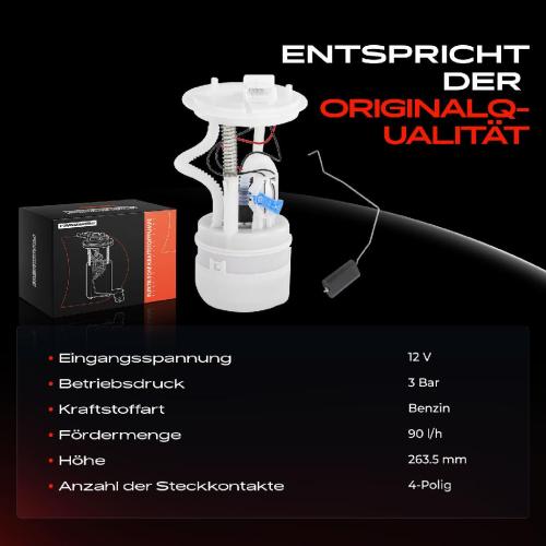 Frankberg 1x Kraftstoffpumpe für Fiat Bravo II Stilo Multi Wagon Van 1.4L 1.2L 1.6L 1.8L 2.4L 2002-2009 Bild Frankberg 1x Kraftstoffpumpe für Fiat Bravo II Stilo Multi Wagon Van 1.4L 1.2L 1.6L 1.8L 2.4L 2002-2009