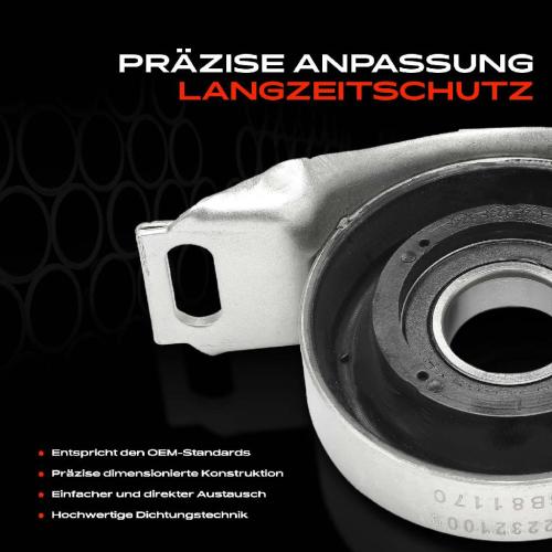 1x Lagerung Gelenkwelle Kardanwellenlager für Mercedes-Benz W202 CLK C208 SLK R170 Bild 1x Lagerung Gelenkwelle Kardanwellenlager für Mercedes-Benz W202 CLK C208 SLK R170
