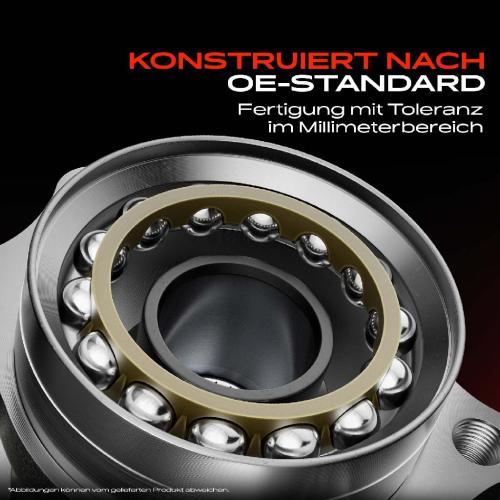 1x Radnabe Radlagersatz Hinterachse beidseitig für Toyota IQ J1 1.0L 1.3L 1.4L 2009-2014 Bild 1x Radnabe Radlagersatz Hinterachse beidseitig für Toyota IQ J1 1.0L 1.3L 1.4L 2009-2014