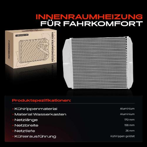 1x Wärmetauscher Innenraumheizung für Renault Captur H5 J5 Clio Dacia Logan Sandero Bild 1x Wärmetauscher Innenraumheizung für Renault Captur H5 J5 Clio Dacia Logan Sandero