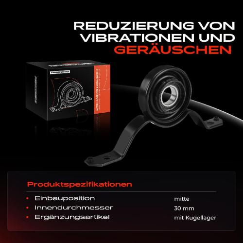 1x Lagerung Gelenkwelle Kardanwellenlager für Audi A4 8EC Avant 8ED Cabriolet 8HE 2.4L Bild 1x Lagerung Gelenkwelle Kardanwellenlager für Audi A4 8EC Avant 8ED Cabriolet 8HE 2.4L