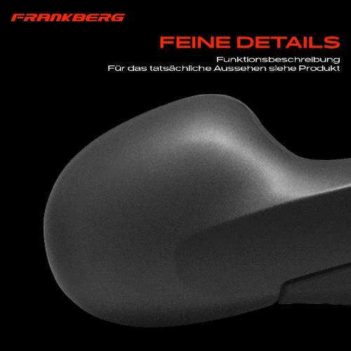 Frankberg 1x Außenspiegel Rechts für Renault Twingo II CN0 1.2L 1.5L 1.6L Bj ab 2007 Bild Frankberg 1x Außenspiegel Rechts für Renault Twingo II CN0 1.2L 1.5L 1.6L Bj ab 2007