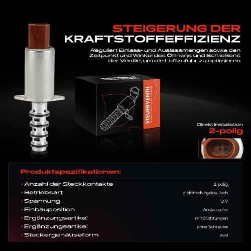 1x Steuerventil Nockenwellenverstellung für VW Golf Passat Transporter T5 Audi A3 Bild 1x Steuerventil Nockenwellenverstellung für VW Golf Passat Transporter T5 Audi A3
