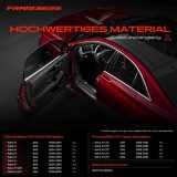 1x Türfeststeller Türfangband Türstopper Vorne für Opel Astra H GTC Caravan Stufenheck A04