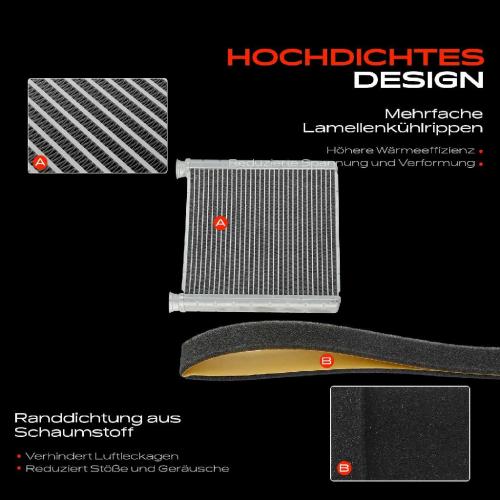 1x Wärmetauscher Innenraumheizung für BMW F40 F48 F45 F44 F46 F39 MINI F55 F56 F57 Bild 1x Wärmetauscher Innenraumheizung für BMW F40 F48 F45 F44 F46 F39 MINI F55 F56 F57