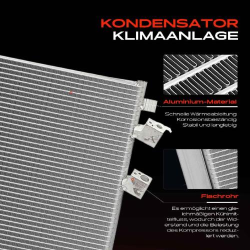 1x Kondensator Klimaanlage für MAN TGE UY UZ VW Crafter SYI SYJ SZ Bild 1x Kondensator Klimaanlage für MAN TGE UY UZ VW Crafter SYI SYJ SZ