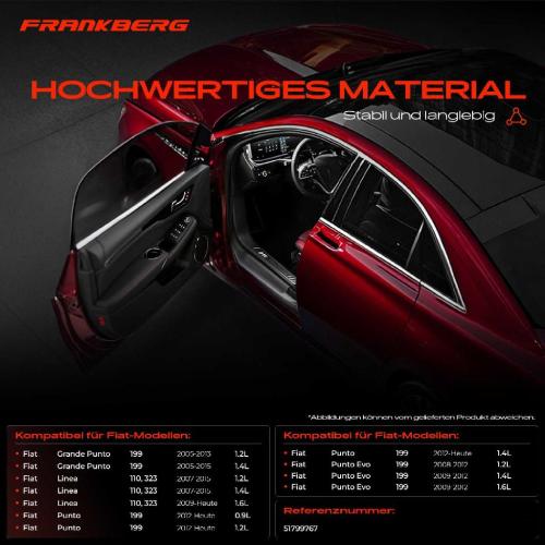 1x Türfeststeller Türfangband Türstopper Vorne für Fiat Grande Punto 199 Linea 110 323 Bild 1x Türfeststeller Türfangband Türstopper Vorne für Fiat Grande Punto 199 Linea 110 323