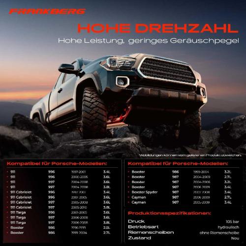 1x Servopumpe hydraulisch für Porsche 911 996 997 Boxster 986 987 1997-2008 Bild 1x Servopumpe hydraulisch für Porsche 911 996 997 Boxster 986 987 1997-2008