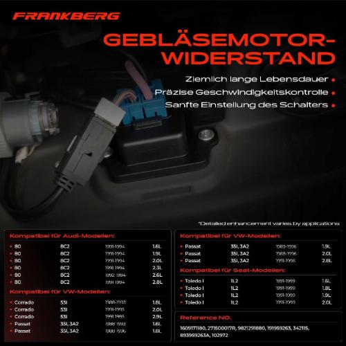 1x Widerstand Vorwiderstand Gebläsemotor für VW Golf 2 Passat B3 B4 Audi 80 Seat Toledo Fiat Bild 1x Widerstand Vorwiderstand Gebläsemotor für VW Golf 2 Passat B3 B4 Audi 80 Seat Toledo Fiat