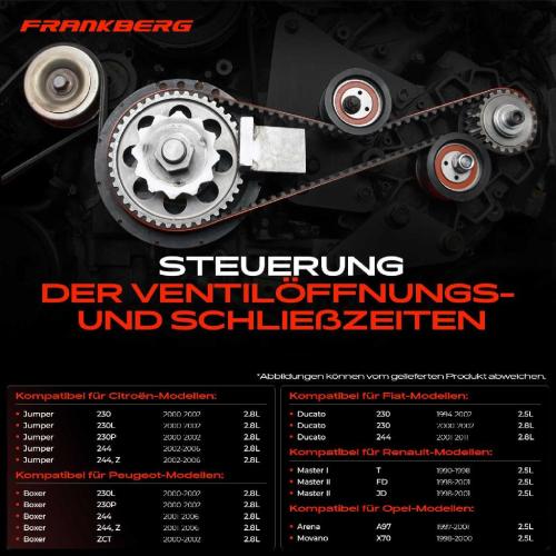 1x Zahnriemensatz Zahnriemen für Citroën Jumper Fiat Ducato 244 Peugeot Boxer Opel Bild 1x Zahnriemensatz Zahnriemen für Citroën Jumper Fiat Ducato 244 Peugeot Boxer Opel