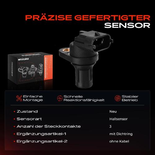 1x Nockenwellenposition Sensor für Porsche 911 991 997 Boxster 981 Cayenne 9PA Cayman 987 Bild 1x Nockenwellenposition Sensor für Porsche 911 991 997 Boxster 981 Cayenne 9PA Cayman 987