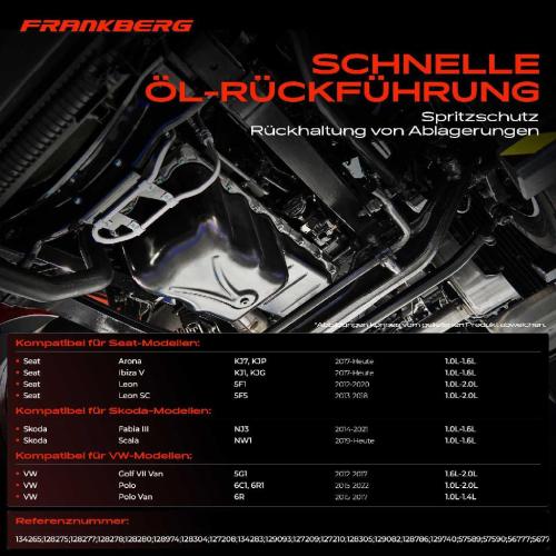 1x Ölwanne Getriebeölwanne für VW Golf VII Polo 6R Jetta IV Skoda Octavia III Fabia III Seat Leon Bild 1x Ölwanne Getriebeölwanne für VW Golf VII Polo 6R Jetta IV Skoda Octavia III Fabia III Seat Leon