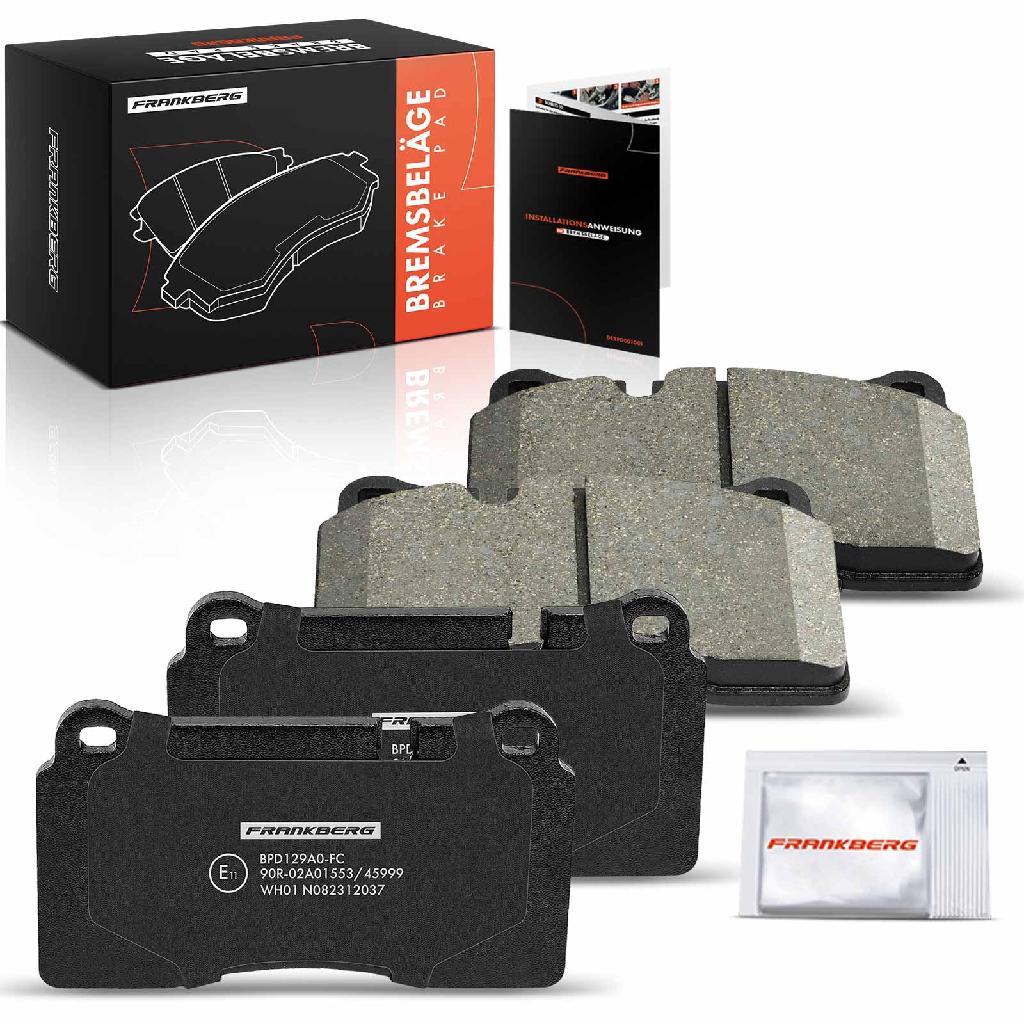 4x Bremsbeläge Vorderachse für VW Touareg Van Audi A3 Sportback TT Roadster Cupra 2002-2025