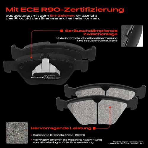4x Bremsbeläge Vorderachse für Mercedes-Benz E-Klasse T-Model W211 S211 2003-2009 Bild 4x Bremsbeläge Vorderachse für Mercedes-Benz E-Klasse T-Model W211 S211 2003-2009