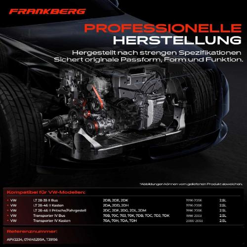 1x Schwingungsdämpfer für VW LT II Transporter T4 Bus Kasten 2.5L Bild 1x Schwingungsdämpfer für VW LT II Transporter T4 Bus Kasten 2.5L