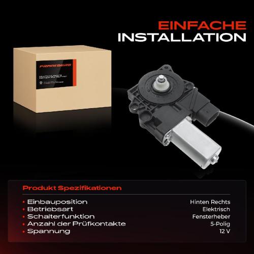 1x Fensterhebermotor für BMW 3er Touring E90 E91 2004-2012 Bild 1x Fensterhebermotor für BMW 3er Touring E90 E91 2004-2012