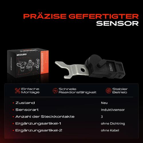 1x Nockenwellenposition Sensor für Opel Astra F Vectra A B Omega B 1.8L 2.0L Bild 1x Nockenwellenposition Sensor für Opel Astra F Vectra A B Omega B 1.8L 2.0L