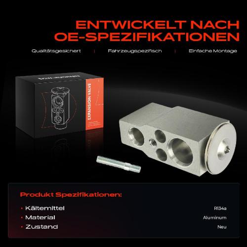 1x Expansionsventil Klimaanlage für Audi A4 8W Allroad A5 F5 Q5 FY Q7 4M 2.0L 3.0L Bild 1x Expansionsventil Klimaanlage für Audi A4 8W Allroad A5 F5 Q5 FY Q7 4M 2.0L 3.0L