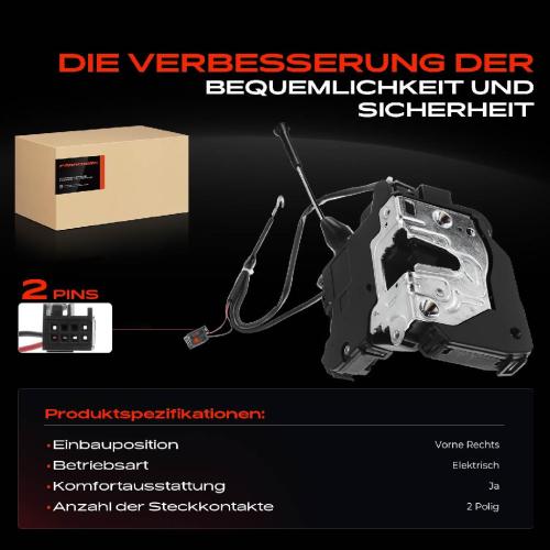 1x Türschloss Vorne Rechts für Mercedes-Benz E-Klasse W211 1.8L 2.2L 2.5L 2.6L 2.7L 3.0L 3.2L 3.5L 2002-2008 Bild 1x Türschloss Vorne Rechts für Mercedes-Benz E-Klasse W211 1.8L 2.2L 2.5L 2.6L 2.7L 3.0L 3.2L 3.5L 2002-2008