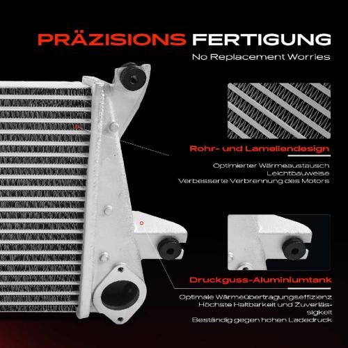 1x Ladeluftkühler Turbokühler für Nissan X-Trail T30 2001-2013 2.2L Bild 1x Ladeluftkühler Turbokühler für Nissan X-Trail T30 2001-2013 2.2L