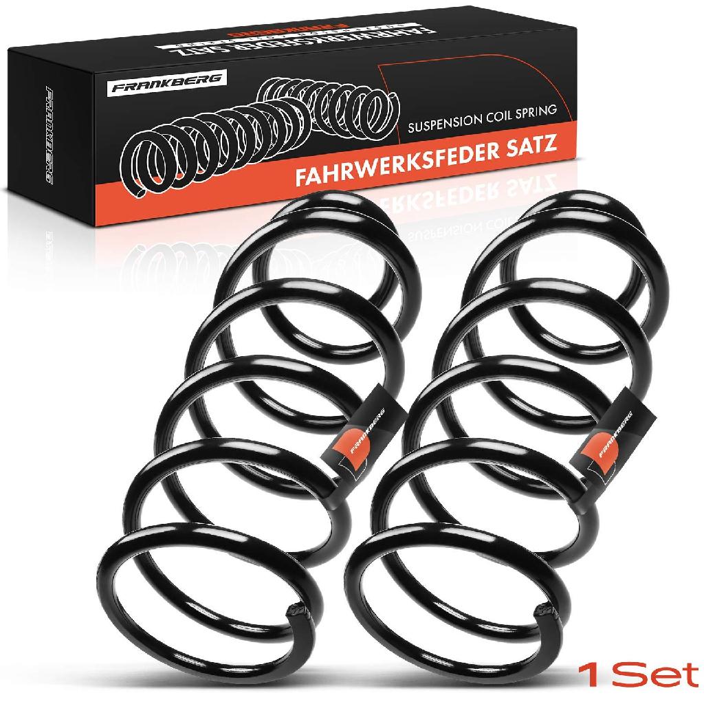 Frankberg 2x Fahrwerksfeder Hinterachse für Toyota Land Cruiser Prado GRJ12 KDJ12 KZJ12 LJ12 2002-2010