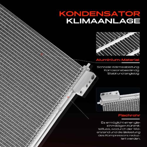 Frankberg 1x Kondensator Klimaanlage für Nissan Murano I Z50 3.5L Benzin 2003-2008 Bild Frankberg 1x Kondensator Klimaanlage für Nissan Murano I Z50 3.5L Benzin 2003-2008