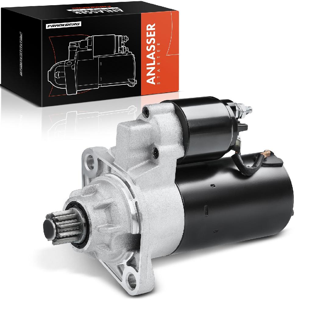 Frankberg 1x Anlasser Starter für VW Bora Variant Golf IV Van New Beetle Polo Sharan Audi A3 TT Roadster Seat Skoda
