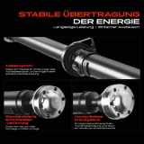 1x Kardanwelle Gelenkwelle Hinterachse für Volvo S60 I 384 2.5L 2002-2010