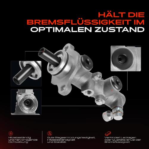 1x Hauptbremszylinder Bremszylinder für KIA Shuma II Stufenheck FB 1.5L 1997-2004 Bild 1x Hauptbremszylinder Bremszylinder für KIA Shuma II Stufenheck FB 1.5L 1997-2004