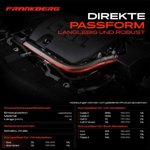 1x Kühlerschlauch Turboschlauch für VW Golf IV New Beetle Polo Classic Seat Inca Leon Toledo II Bild 1x Kühlerschlauch Turboschlauch für VW Golf IV New Beetle Polo Classic Seat Inca Leon Toledo II