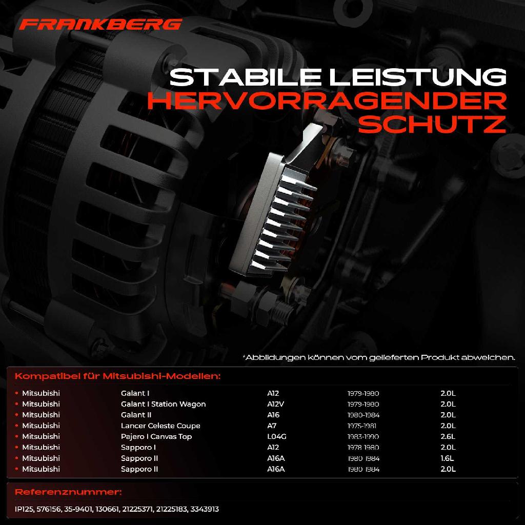 1x Lichtmaschinenregler Generatorregler für Mitsubishi Galant Sapporo Lancer Pajero