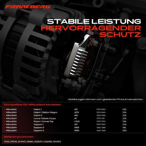 1x Lichtmaschinenregler Generatorregler für Mitsubishi Galant Sapporo Lancer Pajero Bild 1x Lichtmaschinenregler Generatorregler für Mitsubishi Galant Sapporo Lancer Pajero