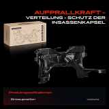 1x Achskörper Achsträger Motorträger Vorderachse für Ford Transit Connect P65 P70 P80 2002-2013 1.8L